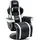 luxuskollektion Smax Gaming-Stuhl Schwarz/Weiß