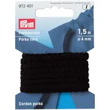 Prym 972401 Anorak- und Parkakordel 4 mm schwarz