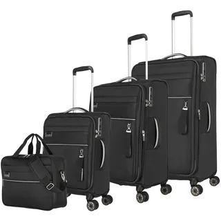 Travelite Miigo Koffer-Set 4-tlg. schwarz