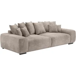 Big-Sofa MR. COUCH "Sundance II", grau (dolce 4 taupe), B:310cm H:92cm T:141cm, Dolce (100% Polyester), Sofas, Dauerschläfer