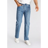 Levis Straight-Jeans »501 LEVI'S ORIGINAL«, mit Markenlabel, Gr. 30 - Länge 34, Z1949 MEDIUM INDIGO, , 33889230-30 Länge 34