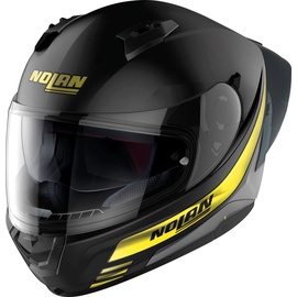 Nolan N60-6 Sport Outset Helm, schwarz-gelb, Größe XL