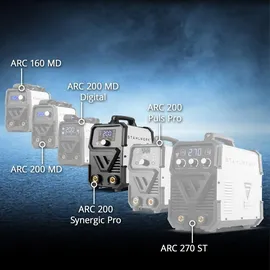 STAHLWERK ARC 200 Synergic Pro (Inverterschweissgerät)