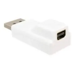 Delock DisplayPort-Adapter DisplayPort M Mini-DisplayPort W weiß