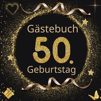 Tolino media GÄSTEBUCH 'Gold Klassik 1' zum 50. Geburtstag