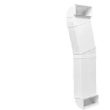 AEG M2CKCF01C Umluft-Installations-Kit bestehend aus 2 Rohrbogen (902 986 614)
