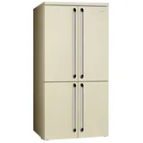 Smeg FQ960P6 Multi Door (572 l, 1870 mm hoch, Creme)
