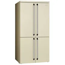 Smeg FQ960P6 Multi Door (572 l, 1870 mm hoch, Creme)