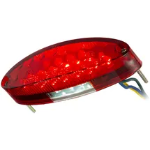 Shin Yo LED Rücklicht mit Nr.-Beleuchtung rot