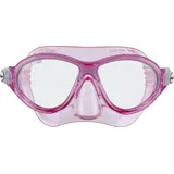 Cressi Moon Kid Mask - Schnorchelmaske für Kinder, Transluzent Rosa/Weiß, Einheitsgröße