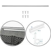 PRO PLUS ProPlus Aluminium Zeltschiene 90° 100 x 2,7 cm