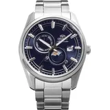 Orient Stretto Sun and Moon Automatik Edelstahl 40 mm RA-AK0315L30B