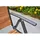 Merxx Santorin Klappsessel 55 x 59 x 109 cm grau 1 St.