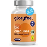 gloryfeel gloryfeel® Bio Curcuma Kapseln