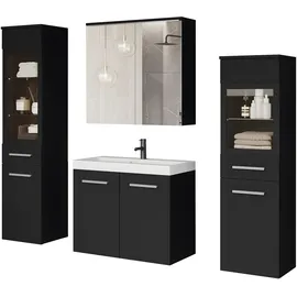 WELLTIME MADRIT II 5-tlg. Schwarz