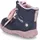 superfit Mädchen - Schuhe HUSKY1 Boot, Modern, BLAU/ROSA 8010, 26