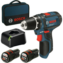 Bosch GSR 12V-15 Professional inkl. 2 x 2 Ah 060186810F