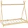 ML-Design Kinderbett Tipi 70 x 140 cm Kiefer natur beige