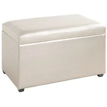 Haku-Möbel HAKU Möbel Sitztruhe 23999 gold Holz 65,0 cm