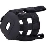 QHP Fressbremse Aufsteckbar Warmblut schwarz
