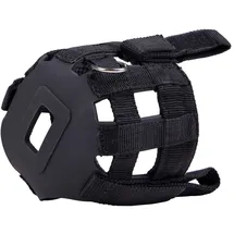 QHP Fressbremse Aufsteckbar Warmblut schwarz