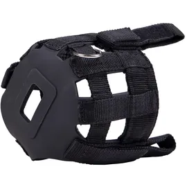 QHP Fressbremse Aufsteckbar Warmblut schwarz
