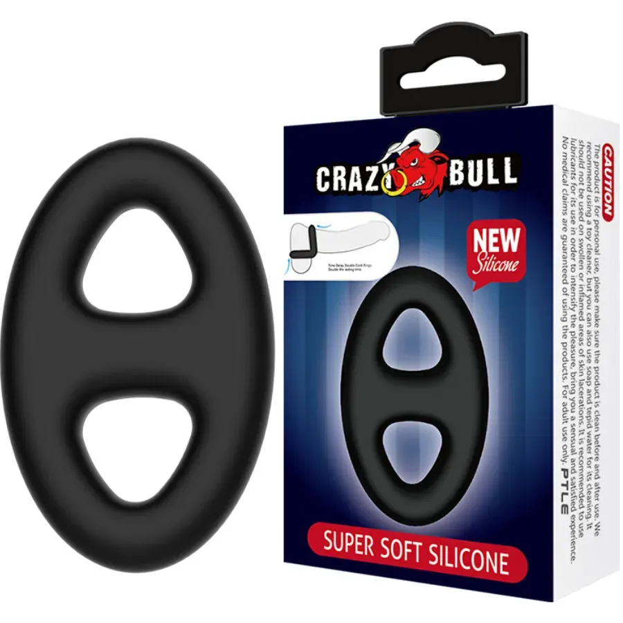CRAZY BULL - SUPERWEICHER DOPPELTER SILIKONRING