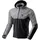Rebelhorn Slash Softshell Motorradjacke Schwarz/Weiß M
