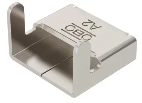 OBO 6490964 Spannbandverschluss einseitig 20x18 Edelstahl, rostfrei A2 1.4301 blank, nachbehandelt SBV 15 A2  - 100 Stück