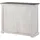 MASSIVMOEBEL24.DE Regal Mango / Akazie 120x45x100 weiß gewachst CASTLE-ANTIK #109