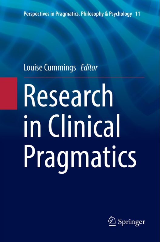 Research In Clinical Pragmatics, Kartoniert (TB)