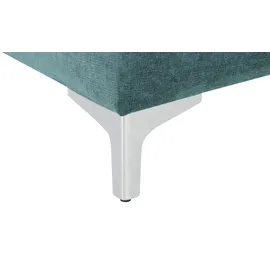Nehl Liege Greta Mikrofaser 182 x 79 x 86 cm Türkis/Petrol mit Schlaffunktion
