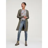 Heine Longstrickjacke Oliv 36/38