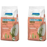 Reformhaus Basmati Reis weiß bio, 500 g (Packung mit 2)