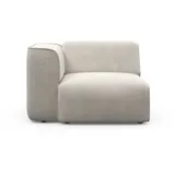 otto home Sessel Sofa-Eckelement, Maße B/T/H: 109/97/46 cm, als Modul oder separat verwendbar, für individuelle Zusammenstellung beige