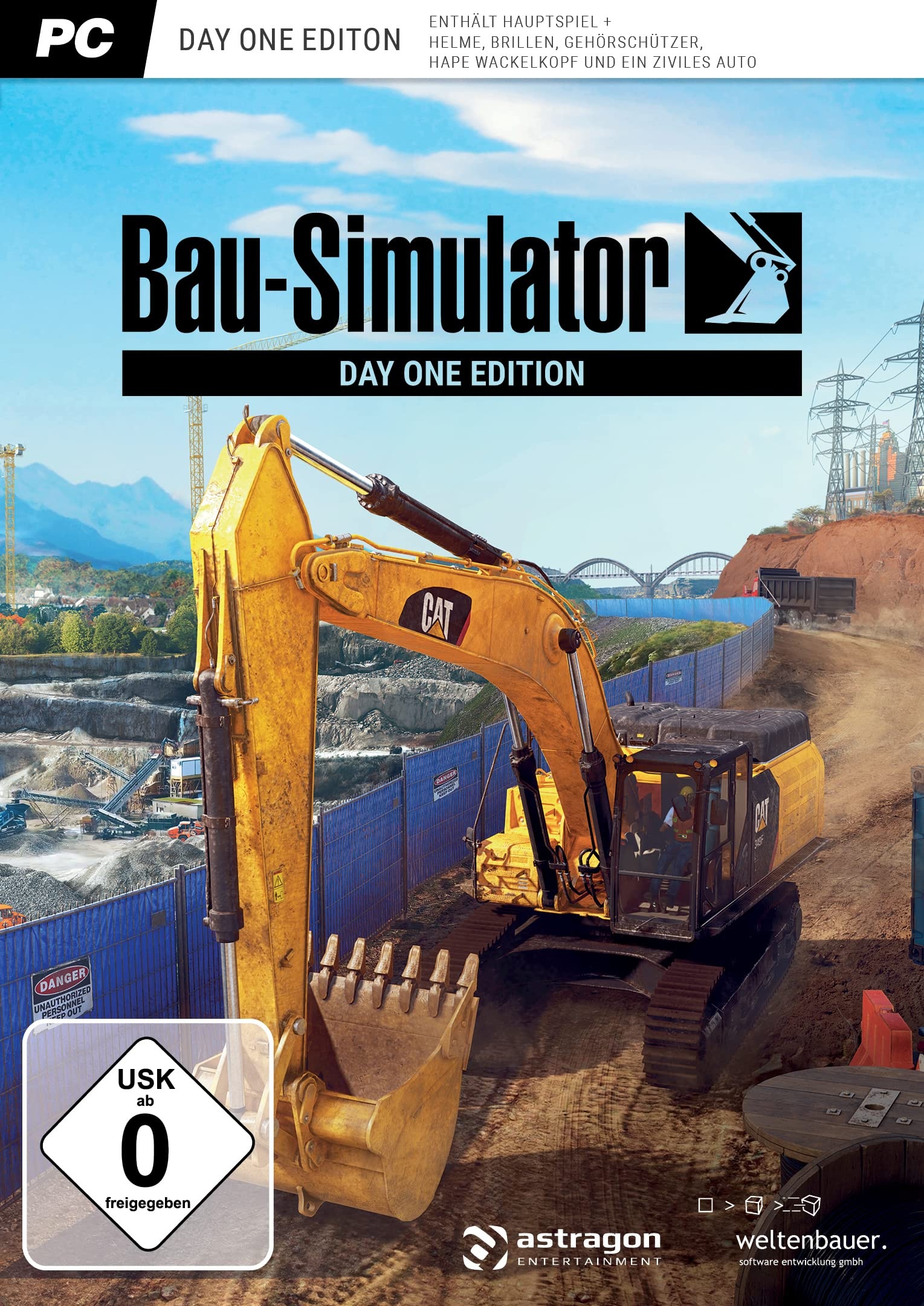 Bau-Simulator: Steelbook Day 1 - Edition (exklusiv bei amazon) - [PC]