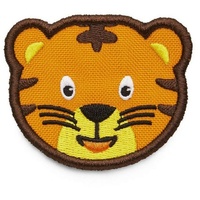Affenzahn Individualisierung Klett Badge "Tiger" Gelb