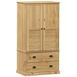 vidaXL Kleiderschrank VIGO 90x55x170 cm Massivholz Kiefer