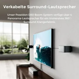 ultimea Poseidon D80 Boom Schwarz