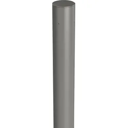 Zaunpfosten BIOHORT, grau (quarzgrau, metallic), H:96,5cm, Stahlblech, Zaunpfosten, Steher für Sichtschutz zum Andübeln