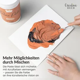 Creative Deco Strukturpaste 2 kg Rot