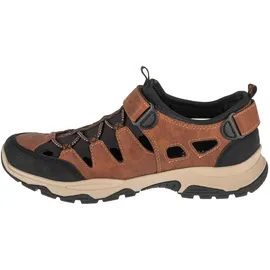 Rieker B8375-90 Herren Braun/Beige/Schwarz 42