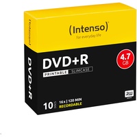 Intenso DVD+R 4,7GB 16x 10er Slimcase