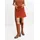bonprix Cordrock Damen A-Linie Braun 44