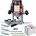 Mafell Oberfräse LO 65 Ec MaxiMax Spannzange 12mm 3x Maßstab 3x Bleistift