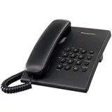 Panasonic KX-TS500, Analoges Telefon, Schwarz
