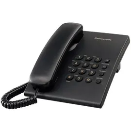 Panasonic KX-TS500, Analoges Telefon, Schwarz