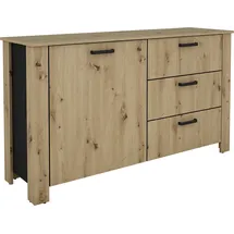 byLIVING Faro 140 x 84 x 40 cm Artisan Eiche / Braun