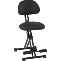 MEY Stehhilfe Kunstleder Sitz-H.550-770mm STA schwarz Fußstütze MEY