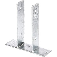 GAH Alberts Pfostenlasche U-Form zum Aufschrauben 200 mm x 71 mm x 60 mm